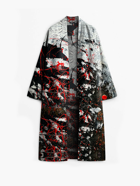 IDFK x Juma - love u forever Kimono-style Robe