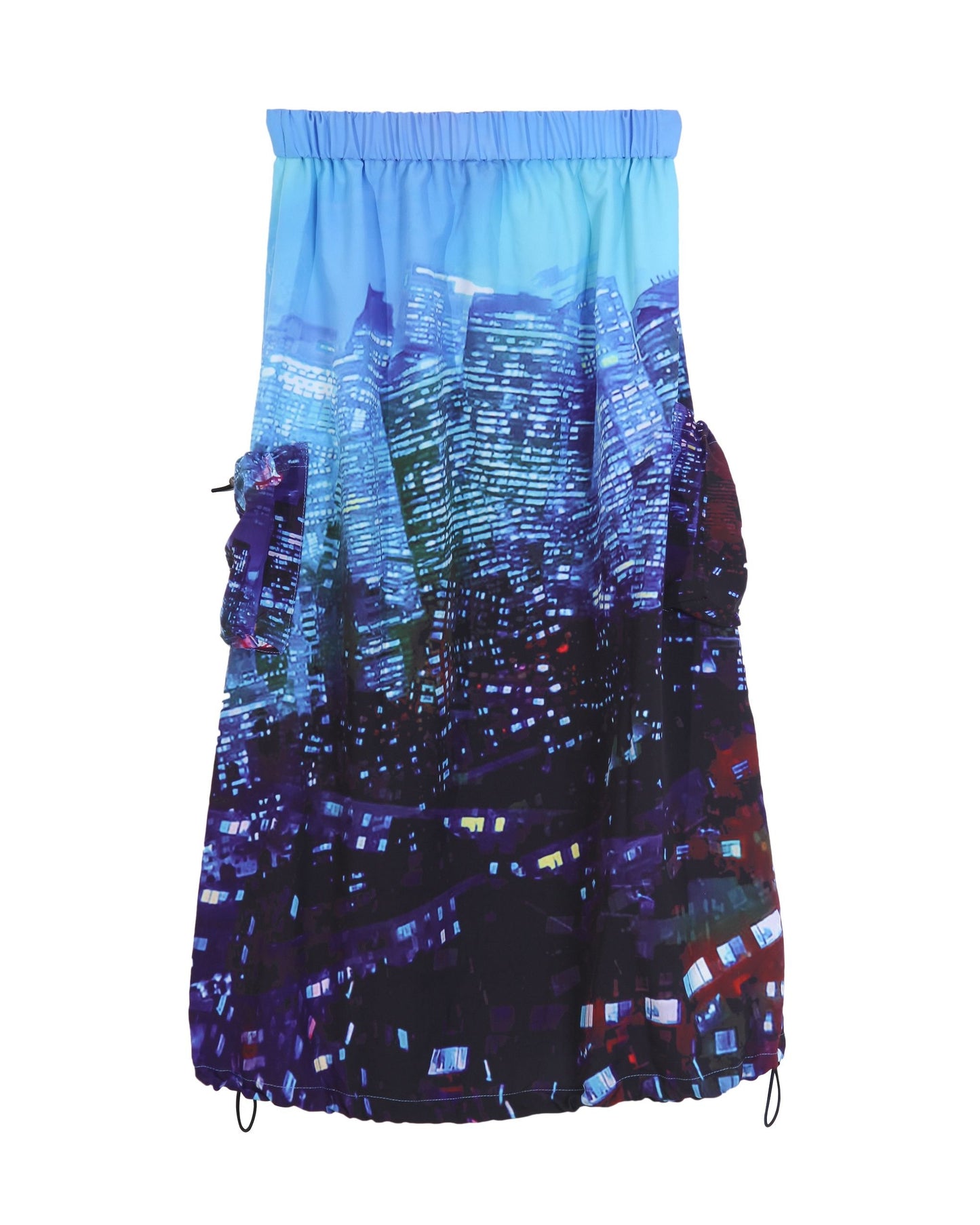 ACID4YUPPIES X JUMA FOGGY NIGHT NEW YORK Cargo Skirt