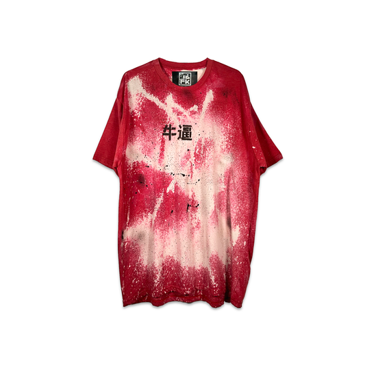 Awesome! Mandarin Red Splattered Tee