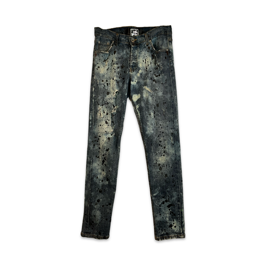 Black Sprinkler Jeans