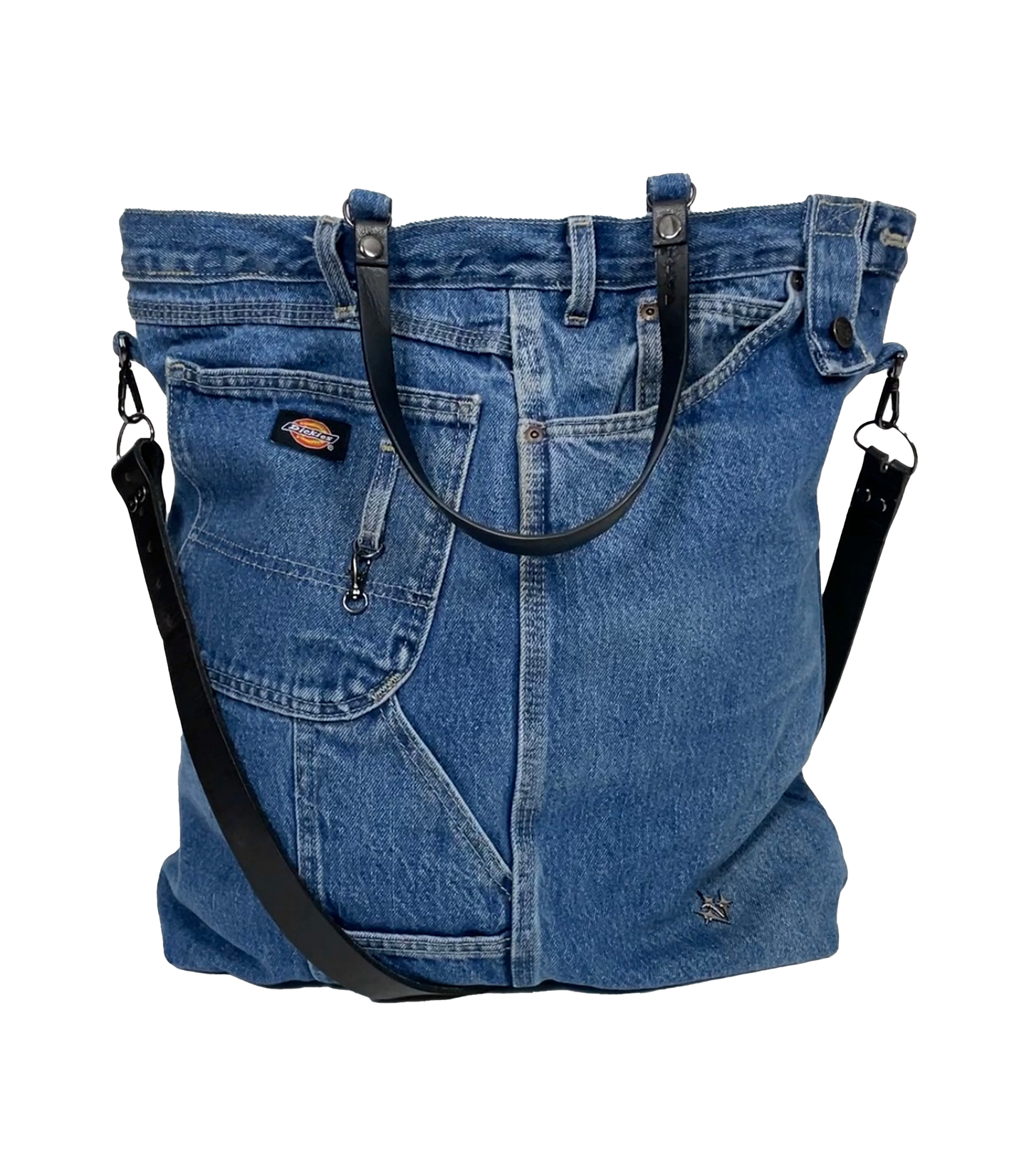 Up-cycled Dickies Workwear Denim Tote Bag