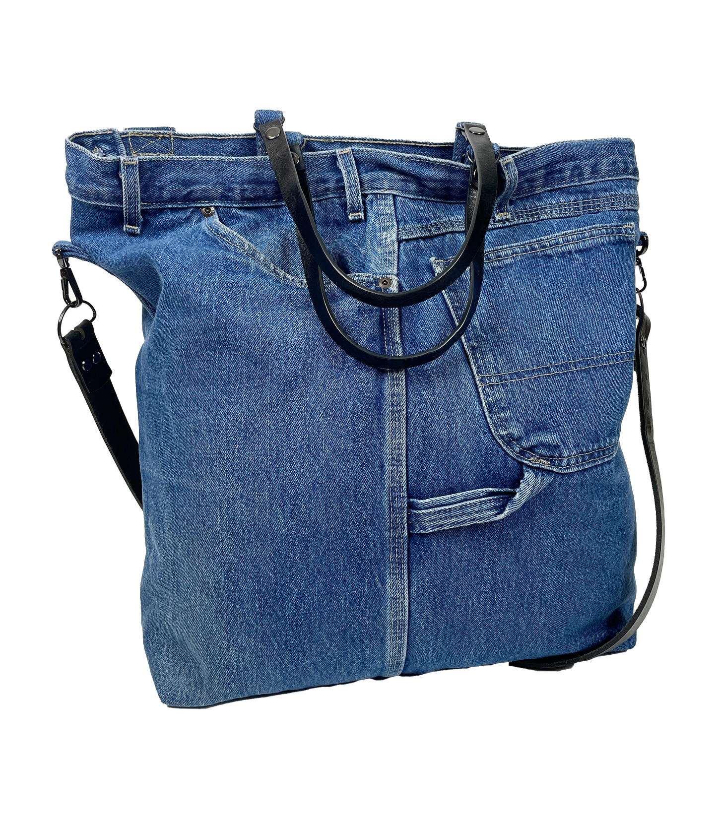 Up-cycled Dickies Workwear Denim Tote Bag