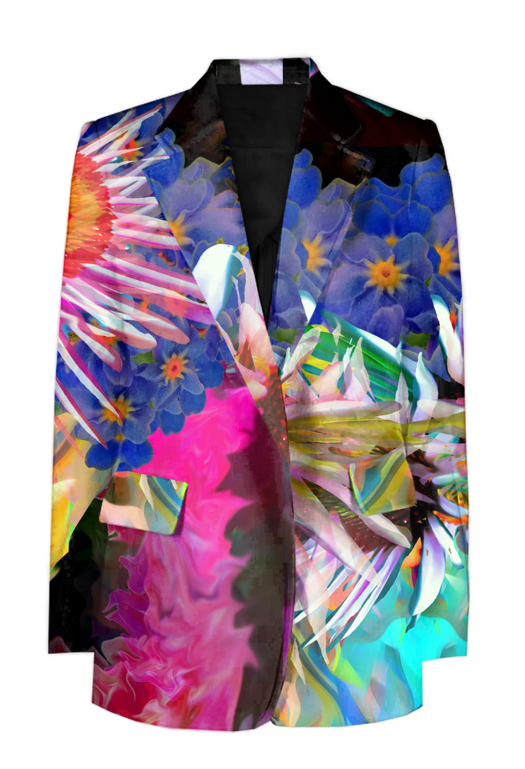 ACID4YUPPIES x JUMA DEADHEAD, DANCING Printed Blazer